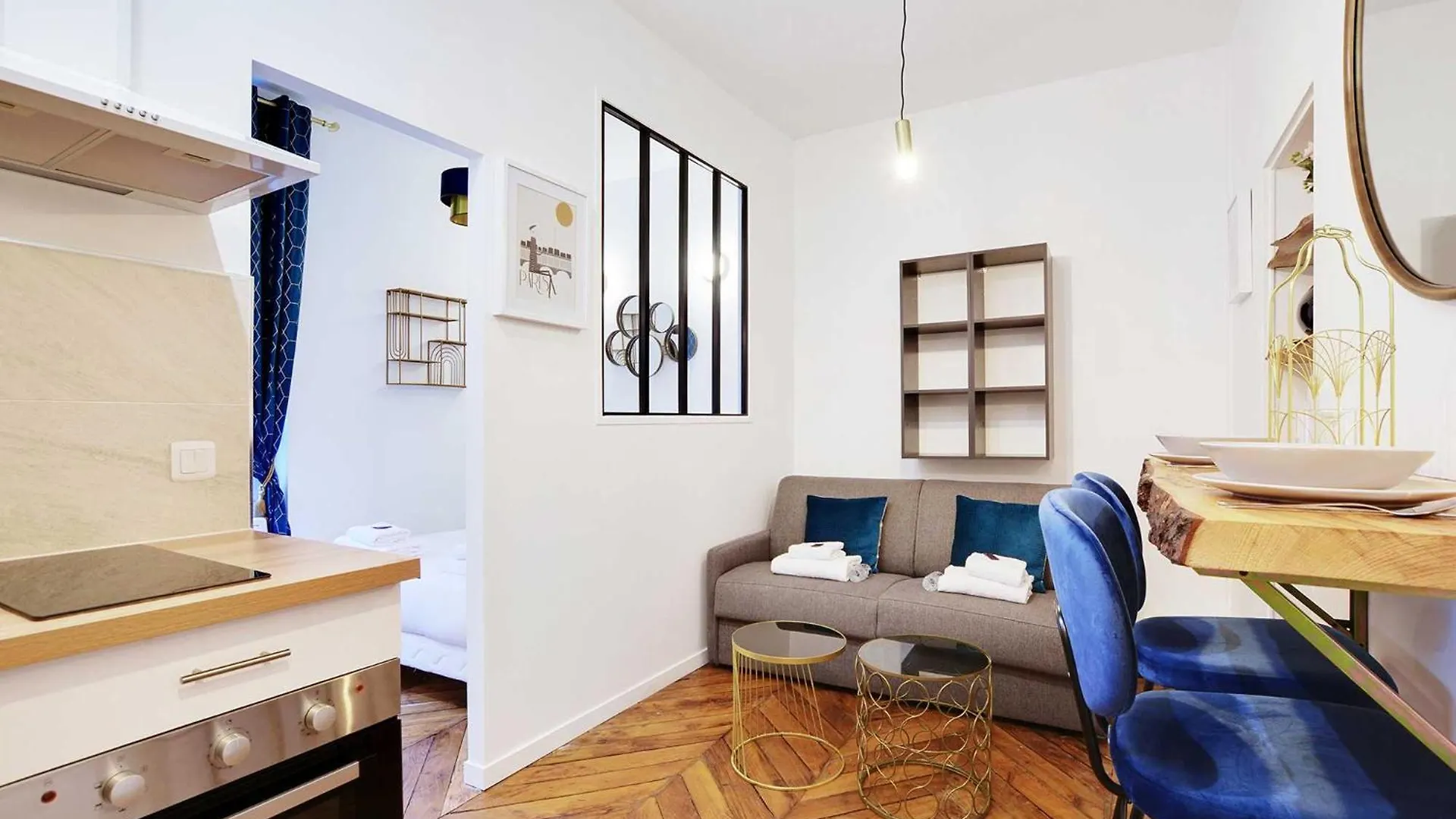 Chic Parisian Retreat Alexandre Dumas 2C Daire Fransa